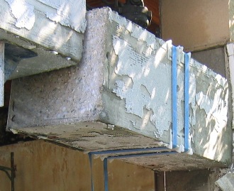 Ausbaugewicht pro Träger - 1,6 Tonnen
